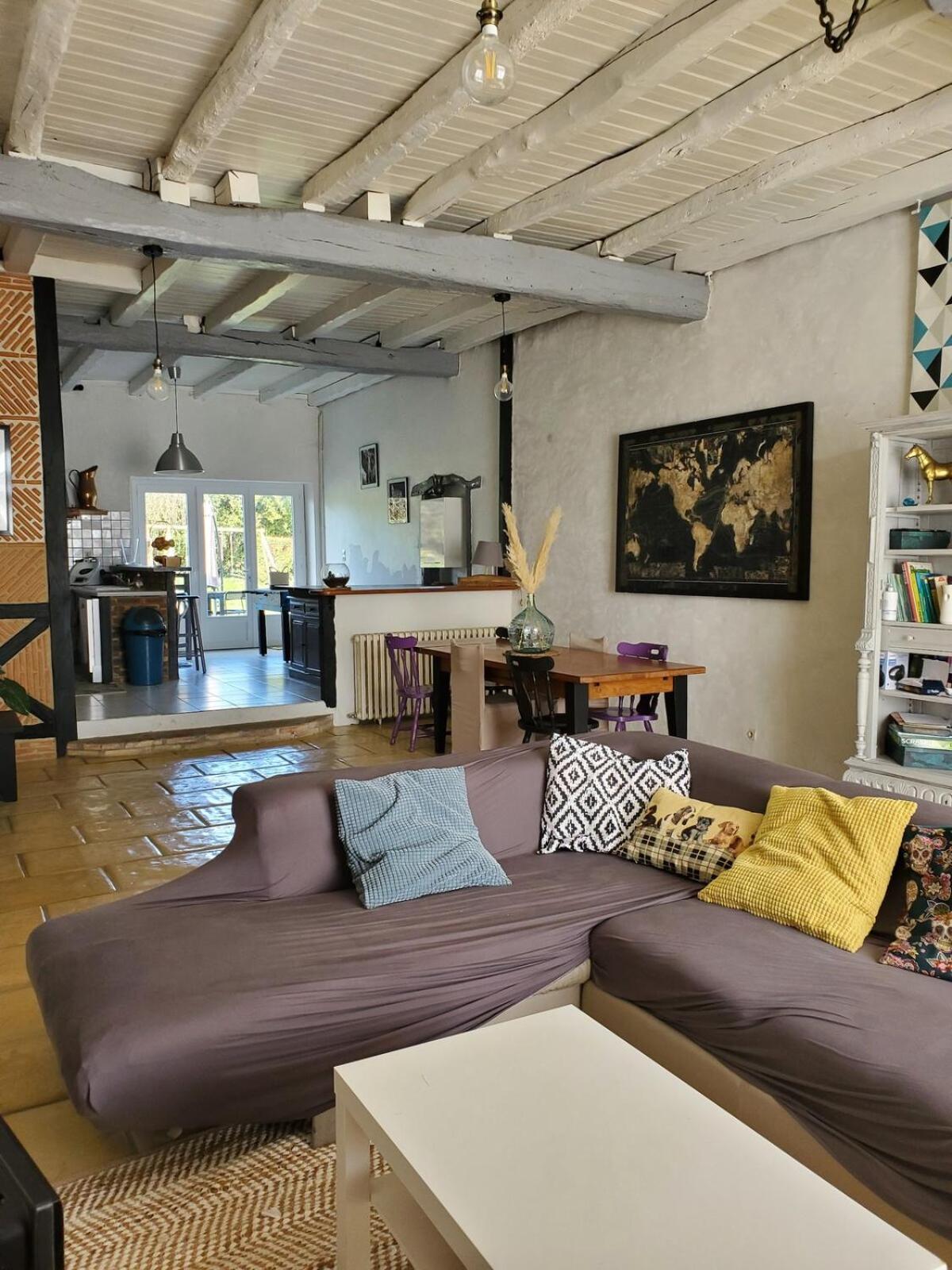 Family Home With Pool Saint-Lon-Les-Mines Bagian luar foto